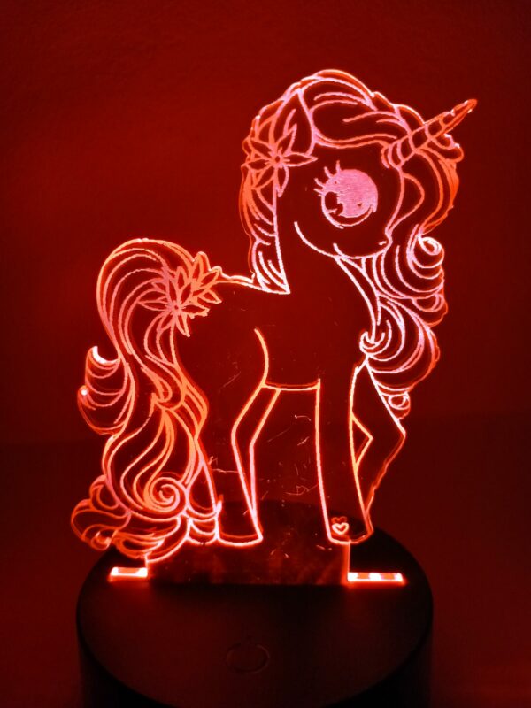 Lampada Unicorno Notturna - immagine 4