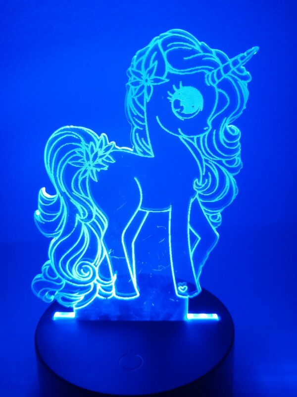 Lampada Unicorno Notturna - immagine 6
