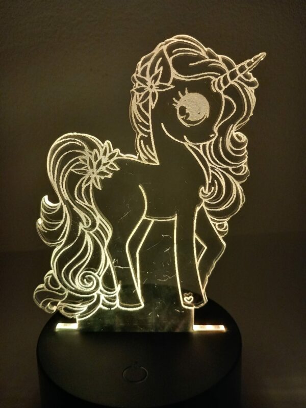 Lampada Unicorno Notturna - immagine 2