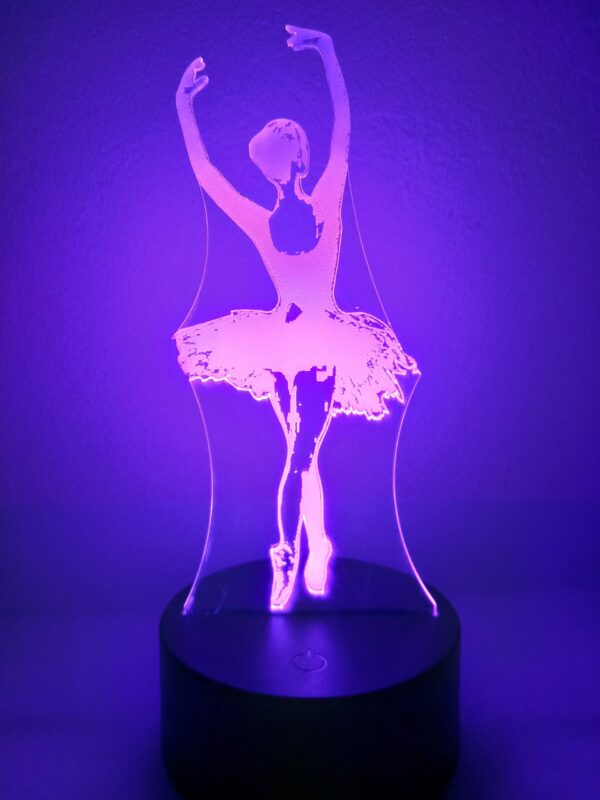 Lampada Ballerina retro Notturna