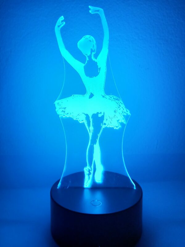 Lampada Ballerina retro Notturna - immagine 2