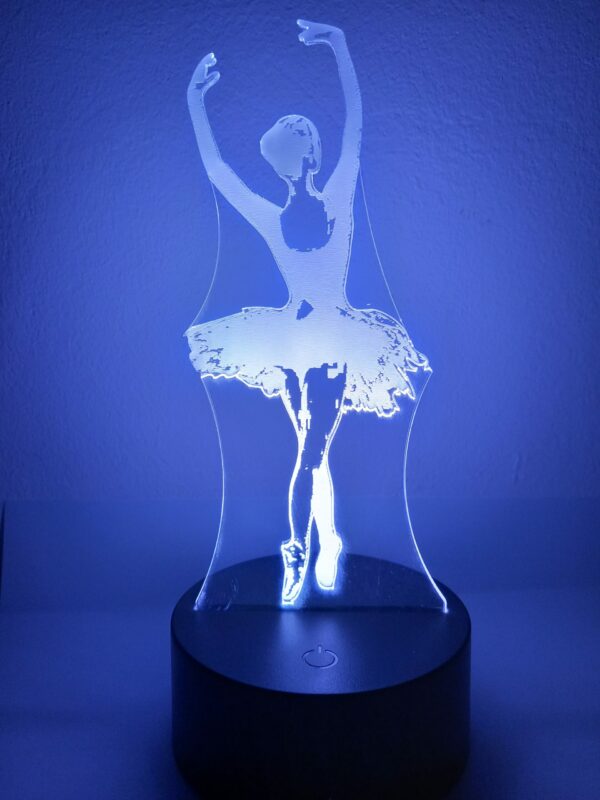 Lampada Ballerina retro Notturna - immagine 3
