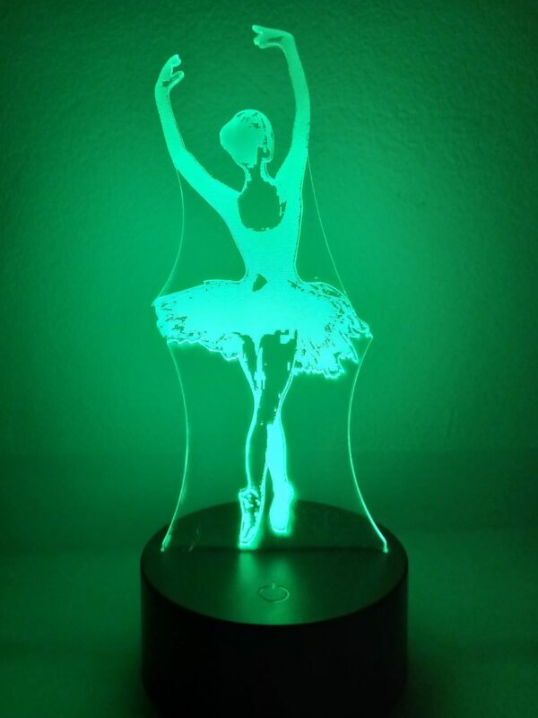 Lampada Ballerina retro Notturna - immagine 5