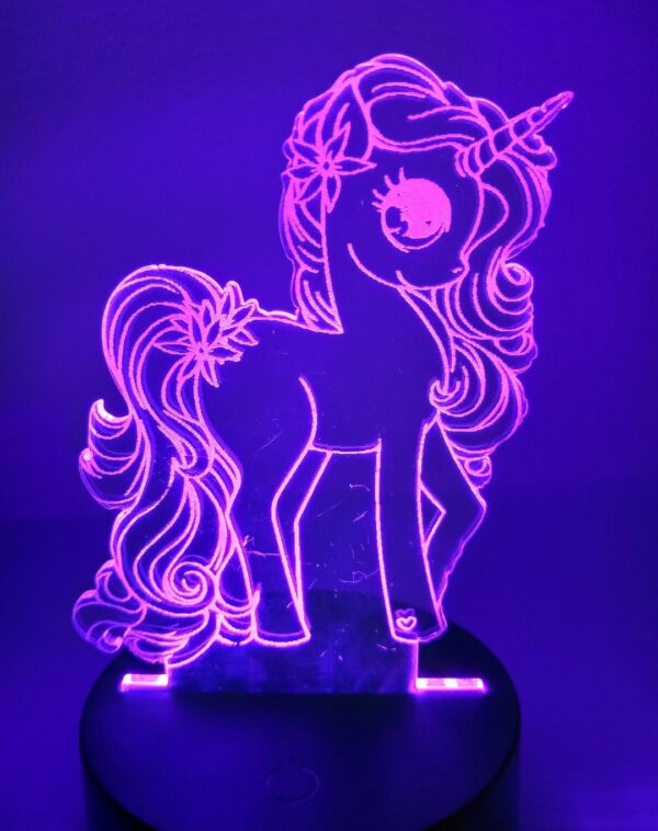 Lampada Unicorno Notturna