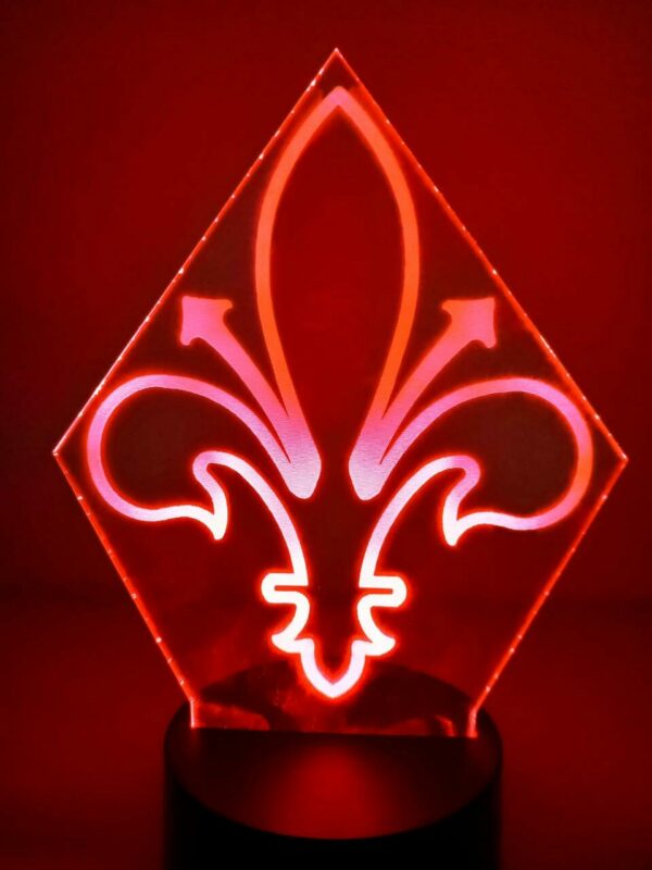 Lampada Il Giglio Firenze 3D Notturna - immagine 5