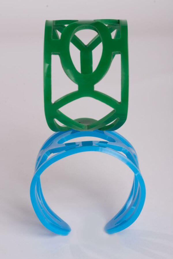Braccialetti in plexiglass colorati - immagine 4
