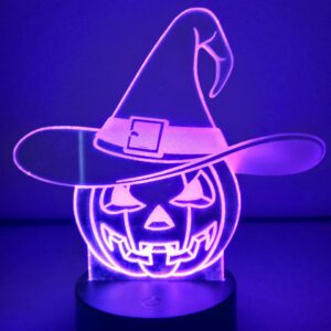 Lampada Zucca Halloween