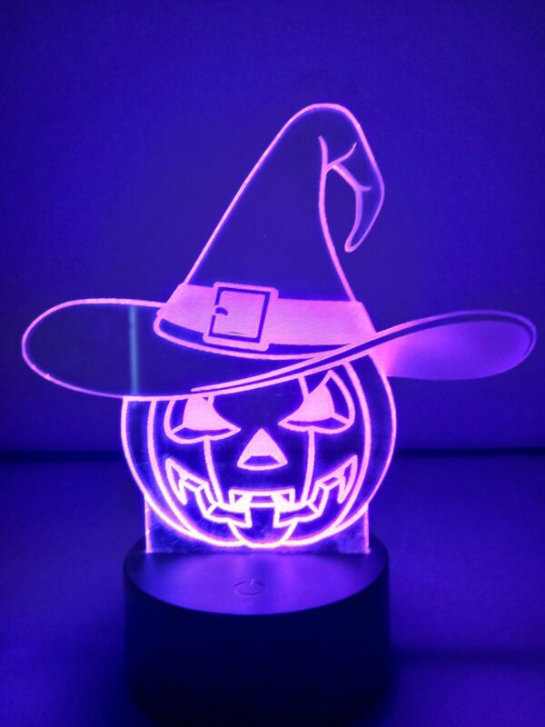 Lampada Zucca Halloween
